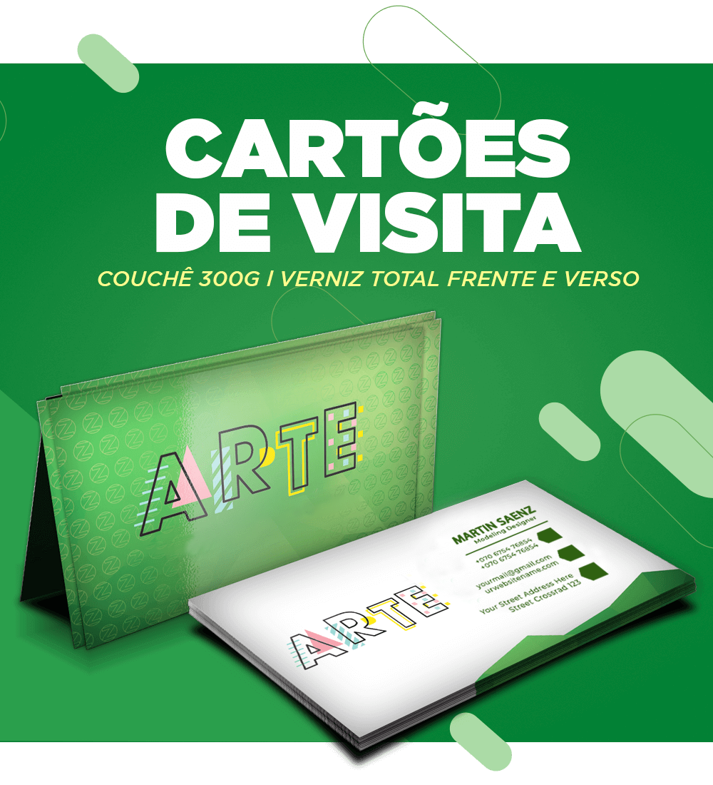 Cartão de Visita Gráfica Recreio dos Bandeirantes